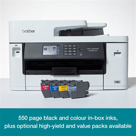 Brother MFC J5340DW A4 Colour Multifunction Inkjet Printer MFCJ5340DWZU1