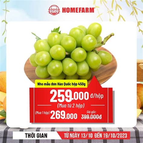 HCM Đại tiệc quả ngon Săn deal cực hot đến 48 Homefarm Thực Phẩm Nhập Khẩu Cao Cấp