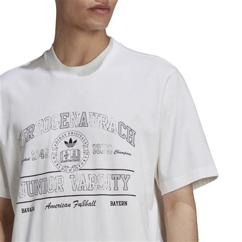 Adidas Originals Herren College T Shirts Weiß