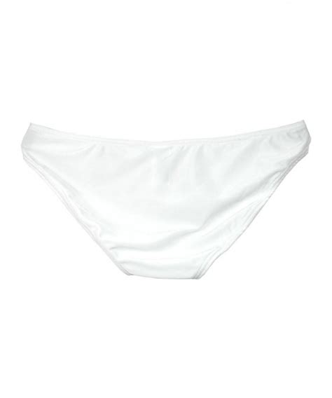 Men S U Convex Bikini Low Rise Thong Underwear Briefs White CZ FZ WVO