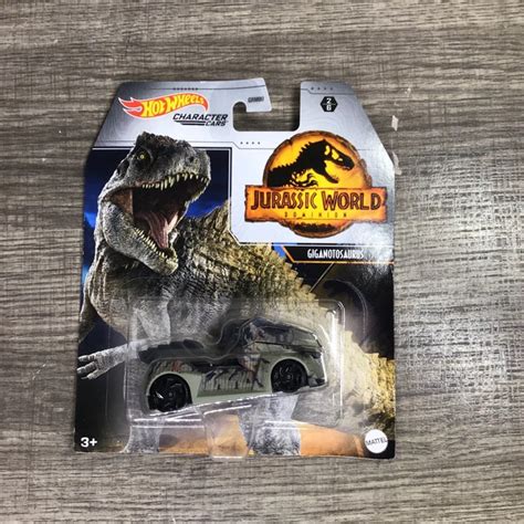 Mattel Hot Wheels Jurassic World Dominion Character Cars Giganotosaurus Picclick Uk