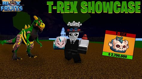 T Rex Nova Fruta Do Blox Fruits Showcase E Pvp Youtube