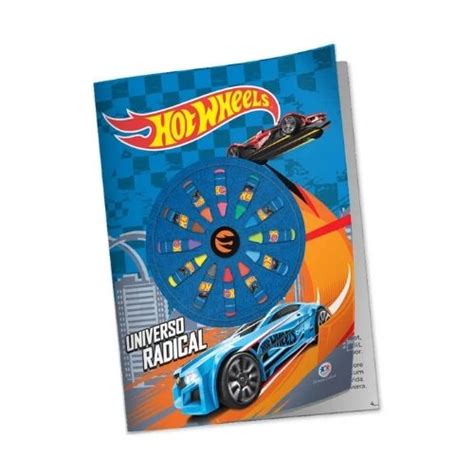 Livro Infantil De Colorir Magia Das Cores Hot Wheels Shopee Brasil