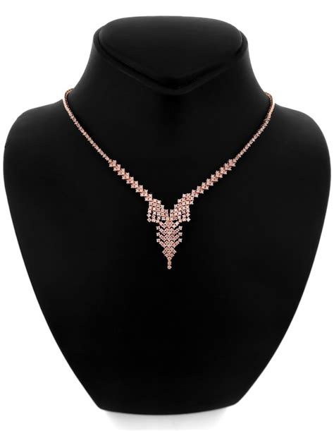 No Reserve Price Igi Certified Carat Pink Diamonds Necklace