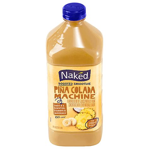 Naked Pina Colada Machine Boosted Smoothie 64 Fl Oz Shop Foodtown