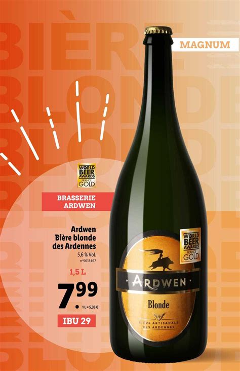 Promo Ardwen Bi Re Blonde Des Ardennes Chez Lidl Icatalogue Fr