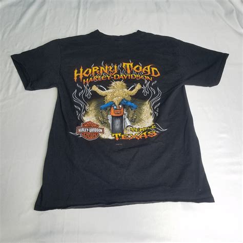 Harley Davidson Motorcycle Horny Toad Temple Texas Bl Gem