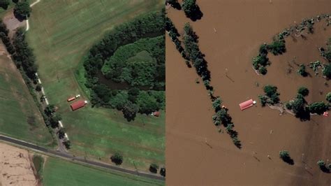 Satellite Images Of Hawkesbury River Flooding Show True Extent Of Nsw