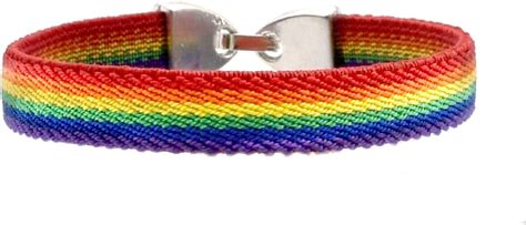 BDM Pulsera Orgullo Gay LGTBI Lesbianas LGBT Trans Y Arcoiris Medida Cm Amazon Es