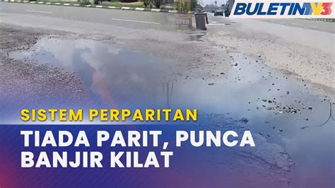 Sistem Perparitan Hanya Di Sebahagian Jalan Punca Air Bertakung