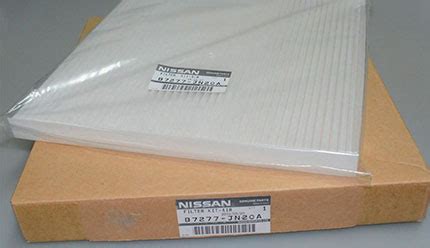 Салонный фильтр на Ниссан Теана - какой купить, как менять?