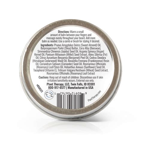 Hair Therapy Refresh & Smooth Beard Balm – Plant Therapy