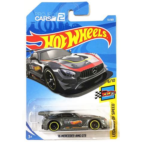 Hotwheels Hot Wheels 16 Mercedes AMG GT3 Shopee Malaysia