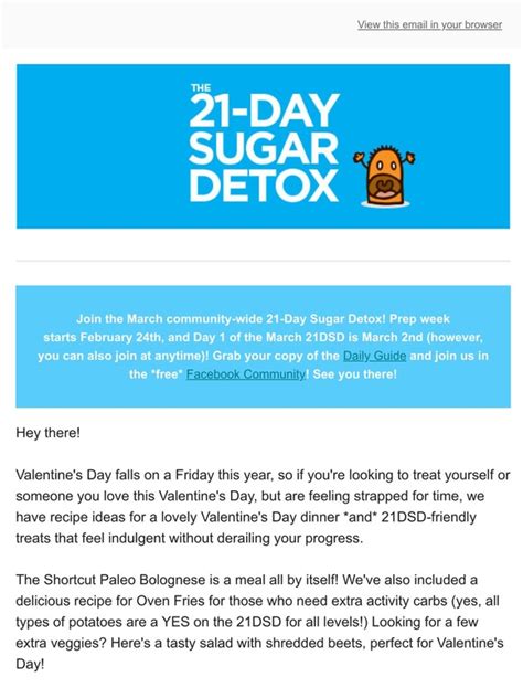 The 21 Day Sugar Detox Manual From Balanced Bites Wondering If You