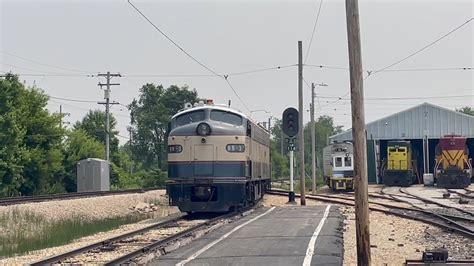 Burlington Northern Bn E A At The Illinois Railway Museum Youtube