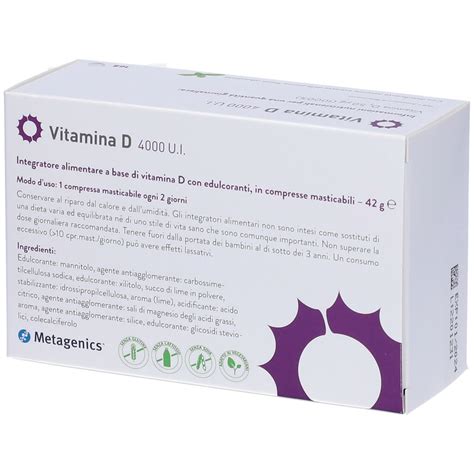 Metagenics Vitamina D Iu Pz Redcare