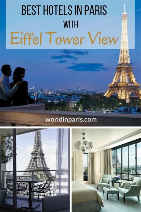 Best Paris Hotels with Eiffel Tower View – World In Paris