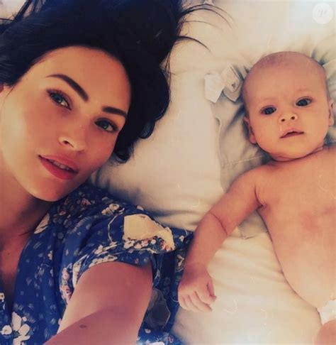 Photo Megan Fox D Voile Le Visage De Son Fils Journey Photo Post E