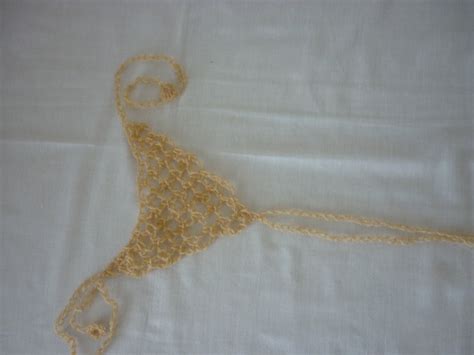 Sexy Fishnet Crochet Thongs Erotic Bikini Erotic Lingerie Etsy