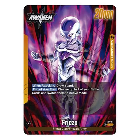 Comprar Frieza Starter Deck FS04 DBSCG Fusion World HeroFreaks