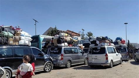 Around 100000 Lebanese Refugees Have Fled To Syria Un Says