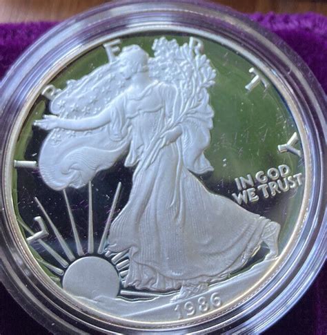 American Eagle One Ounce Proof Silver Bullion Coin S Mint Ebay