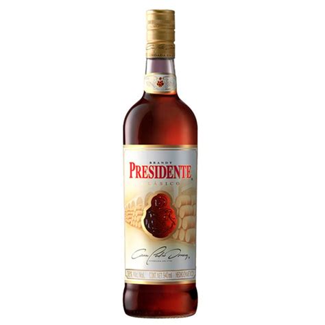 Brandy Presidente Clásico 900 Ml La Cava Vinos Y Licores