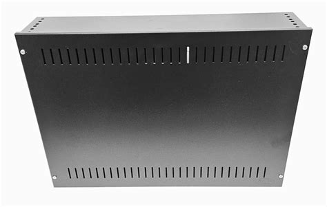 Ad Tek Network Cabs U Inch Vertical Wall Mount Network Enclosure