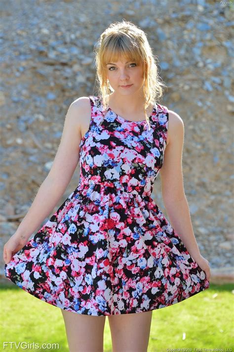 Blonde Teen Alyssa Reveals Her Big Mesmerizing Tits And Flaunts Her Tasty Muff Coedcherry