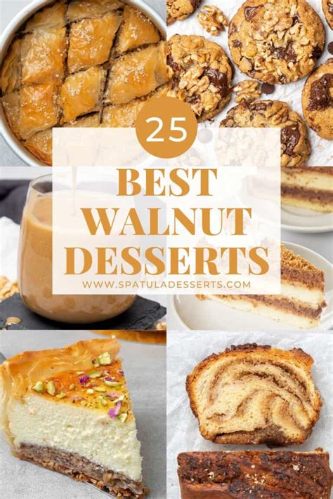 Top 25 Best Walnut Desserts Spatula Desserts