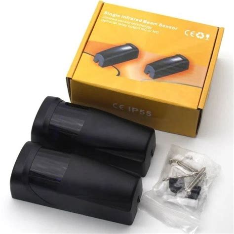 Infrared Light Beam Sensor AAA Battery Operated Wireless AGO 70 15 M To