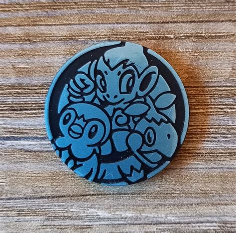 Pokémon Coins Jeton Trio Starter Sinnoh BLUE Kaufen auf Ricardo