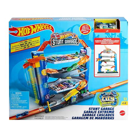 Pista Hot Wheels City Garagem De Manobras Mattel Gnl Prime Utilidades