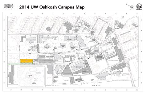 UW Oshkosh Campus Map