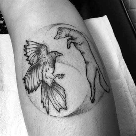 50 Magpie Tattoo Designs For Men Bird Ink Ideas