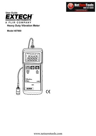 Extech Vibration Tester PDF