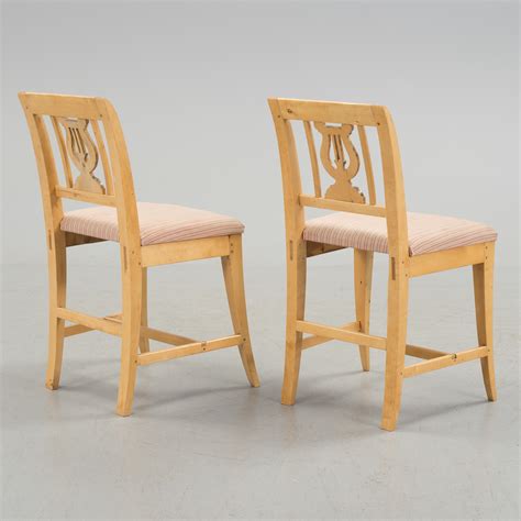 STOLAR sex stycken Karl Johan 1800 talets första hälft Bukowskis