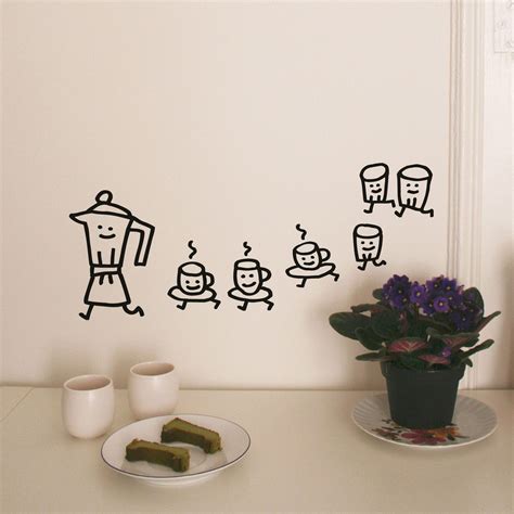 Cafe Wall Sticker Cafe Wall Wall Vinyl Decor Wall Sticker