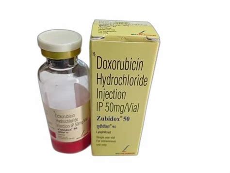 Zubidox 50mg Injection Doxorubicin Hydrochloride At Rs 1275vial