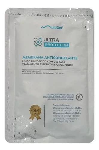 20 Manta Membrana Anticongelante Criolipolise Placas Sucção 0V