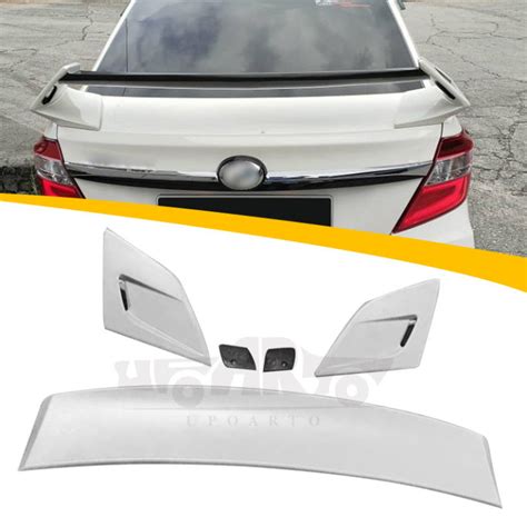 Factory Wholesale Shiny Black Galaxy X Style Rear Carbon Spoiler For