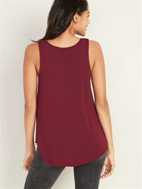 Luxe Sleeveless Top Old Navy