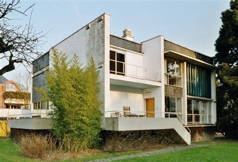 German Post War Modern — House 1957 Built For Himself In Brussels