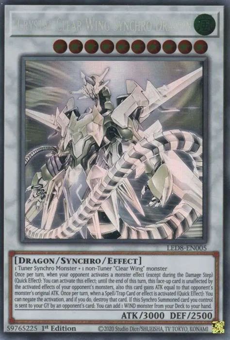 Yugioh Trading Card Game Legendary Duelists Synchro Storm Single Card