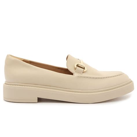 Mocassim Flatform Bone Brid O Anacapri Nude