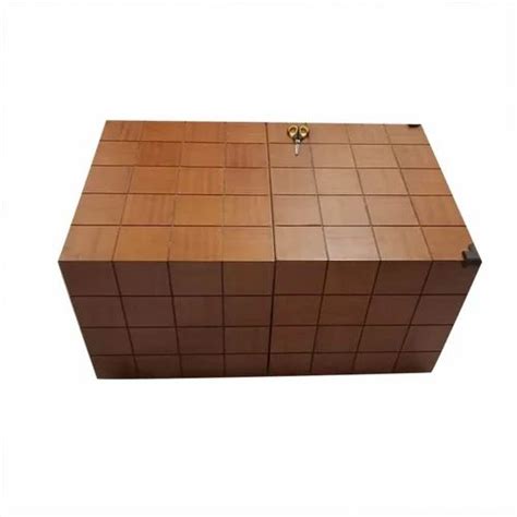 Rectangular Brown Wooden Center Table Without Storage At Rs 26000