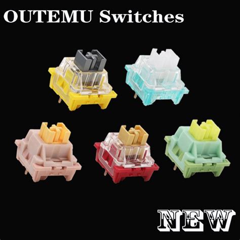 Outemu Silent Peach Lemon Switch Mechanical Keyboard 3Pin Linear ...