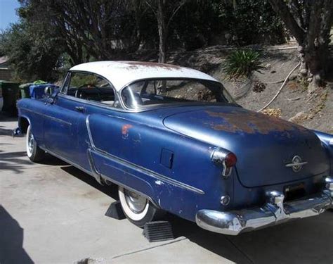 1 Owner 1953 Oldsmobile 98 Holiday Project Bring A Trailer