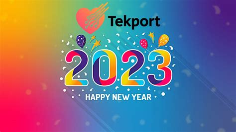 Srećna Nova 2023 Godina Tekport