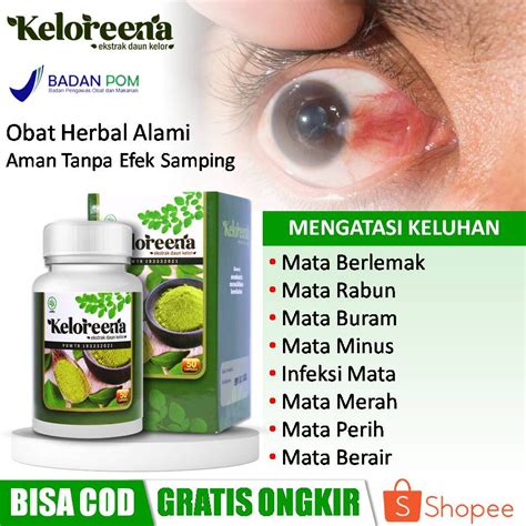 Jual Keloreena Original 100 Herbal Obat Penghilang Mata Berlemak